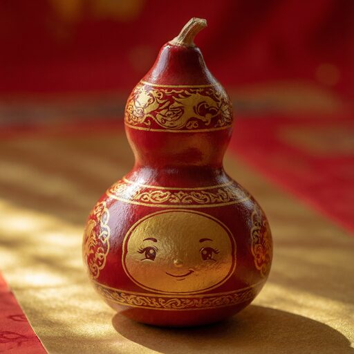 Bàn gỗ phủ đèn đỏ ruby